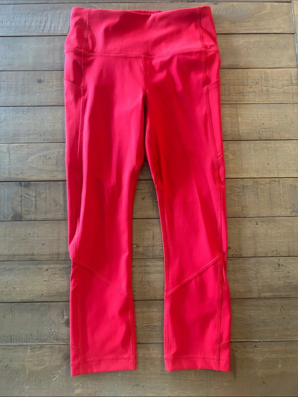 lululemon athletica Bright Red High-Rise Leggings